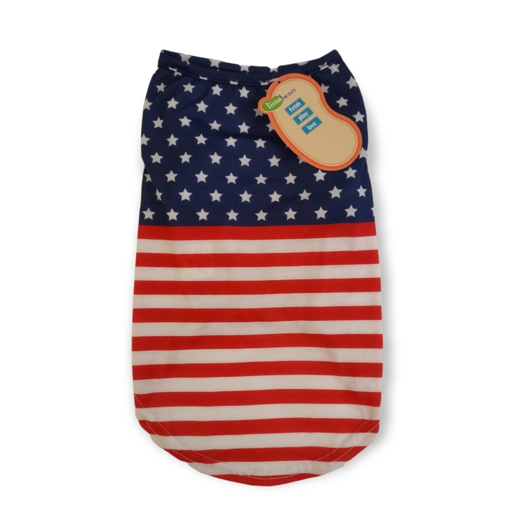 Dog American Tee Size M. NWT